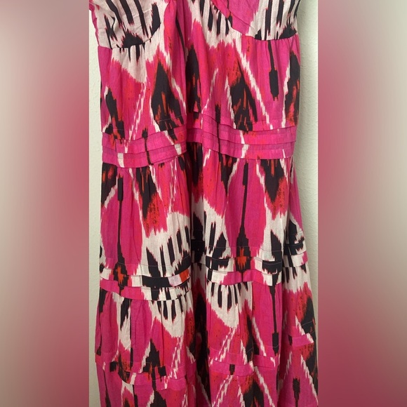 Ro’s Garden Tuckernuck Denise Halter Maxi Dress in Bazaar Pink SZ L NWT - Picture 8 of 9
